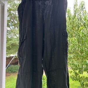 Women’s Black Cargo Pants